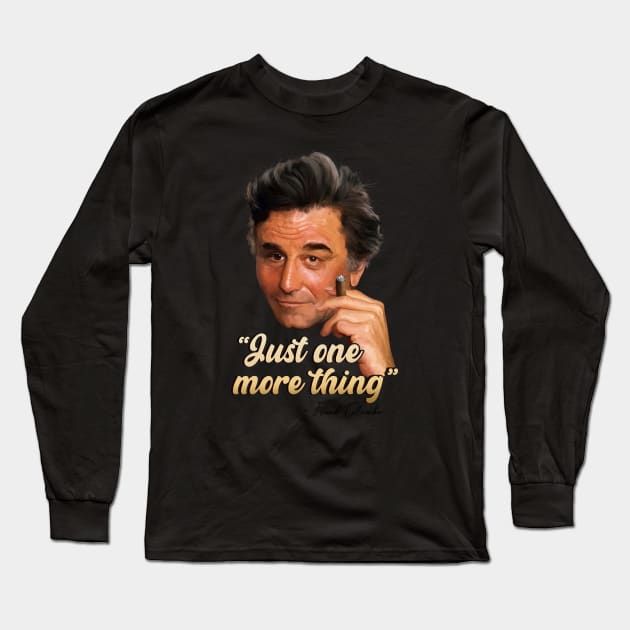 Columbo Long Sleeve T-Shirt by Shudder Clothing